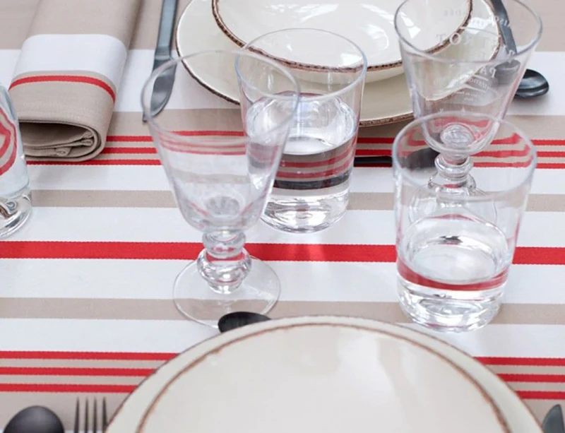Nappe Coton - DONIBANE Fraise