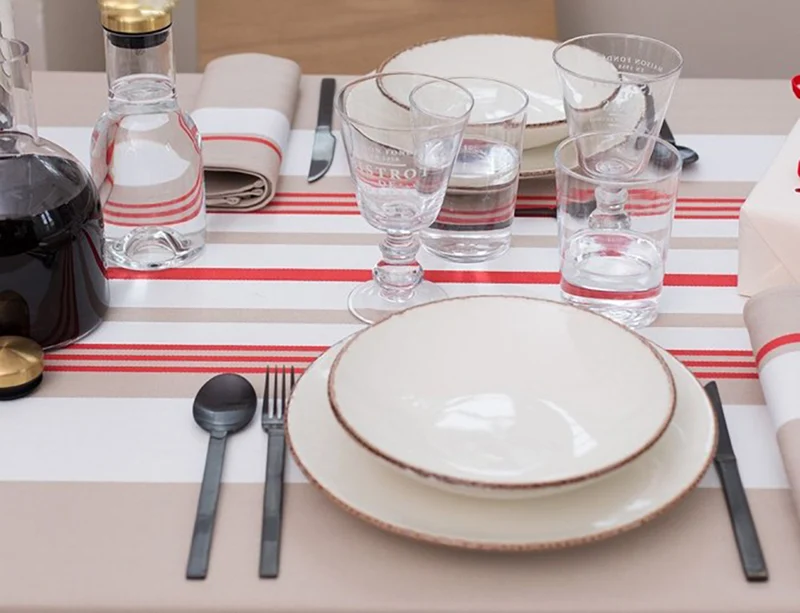 Nappe Coton - DONIBANE Fraise