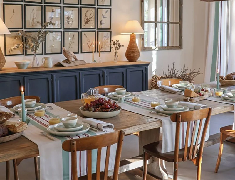 Serviette de table Coton - DONIBANE Eucalyptus