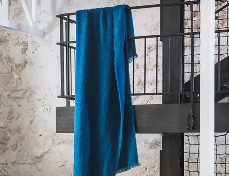 Plaid MOHAIR Nuit