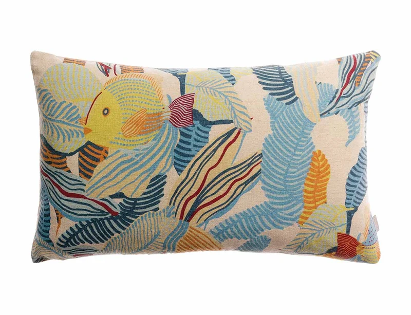 Coussin Imprimé - DORI Lagon