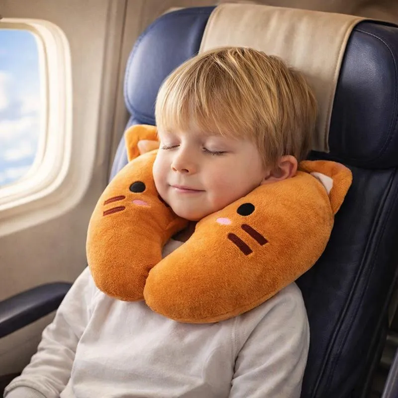 Coussin de Voyage Enfant chat !