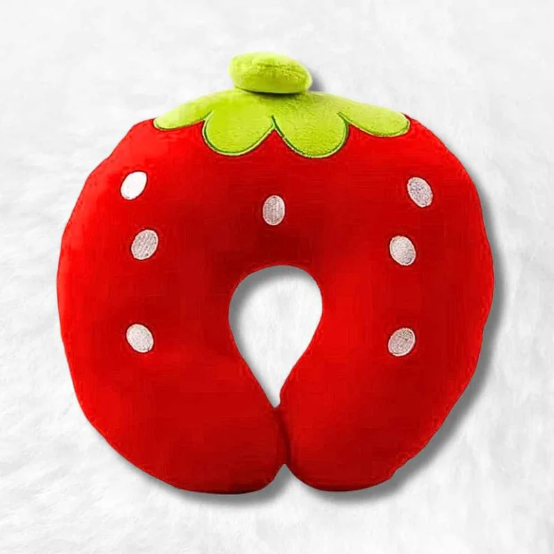 Coussin de Voyage Fraise !