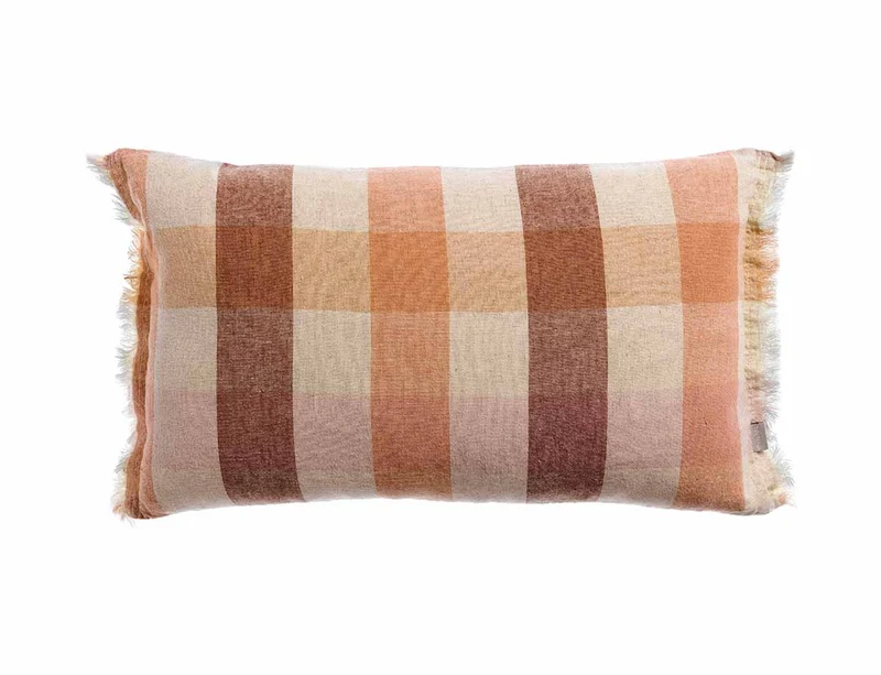 Coussin Imprimé - KATE Terra Cotta
