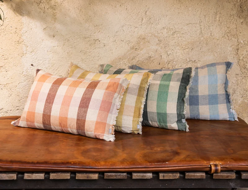 Coussin Imprimé - KATE Terra Cotta