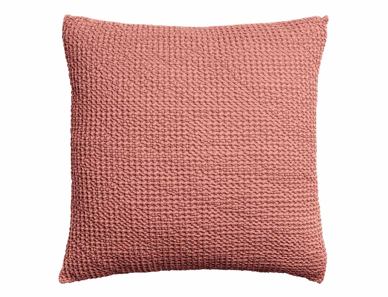 Coussin Nid d'abeille coton recyclé - MAIA