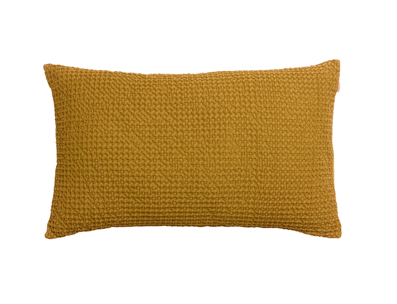 Coussin Nid d'abeille coton recyclé - MAIA
