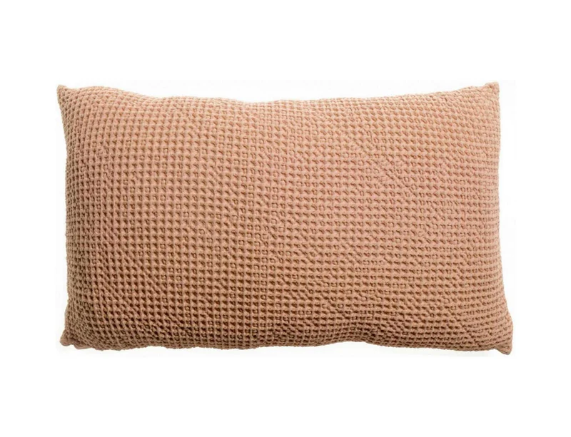 Coussin Nid d'abeille coton recyclé - MAIA