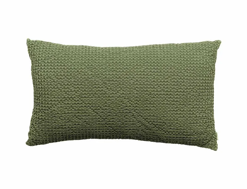 Coussin Nid d'abeille coton recyclé - MAIA