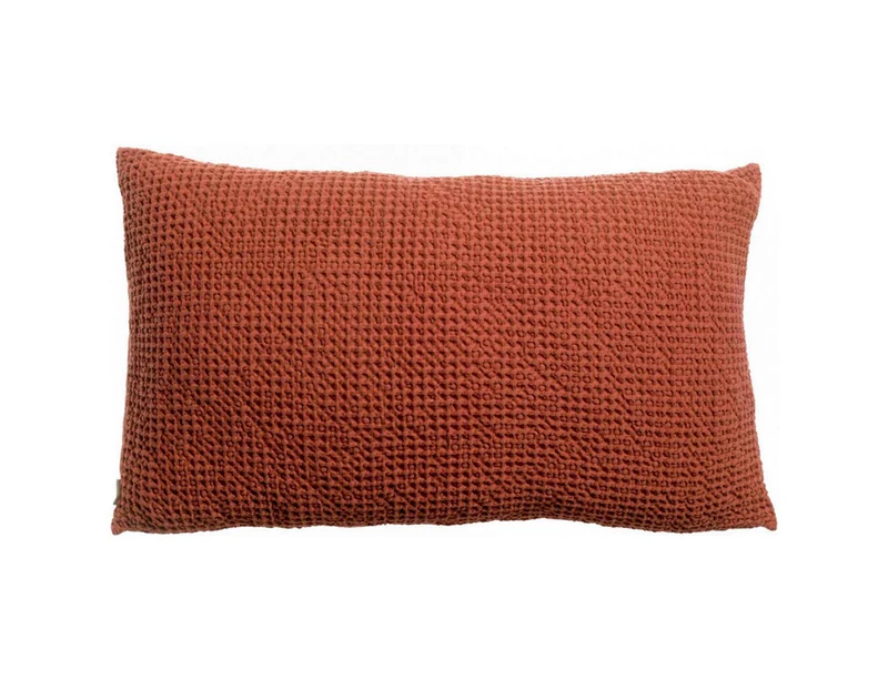 Coussin Nid d'abeille coton recyclé - MAIA