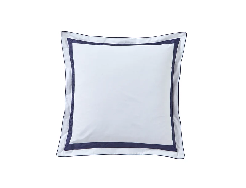 EGERIE Bleu Corinthe - Percale mercerisée