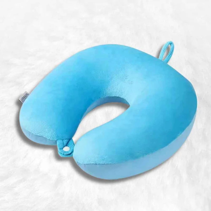 Coussin Avion Nuque bleu !