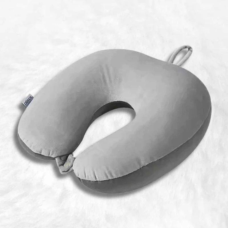 Coussin Avion Nuque gris !