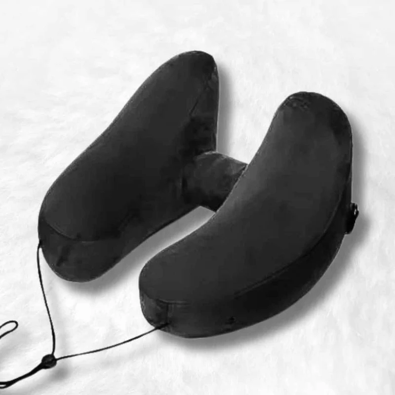 Coussin Cervical de Voyage noir !