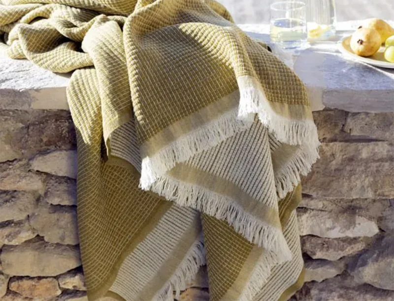 Plaid Laine mérinos - EMPREINTES
