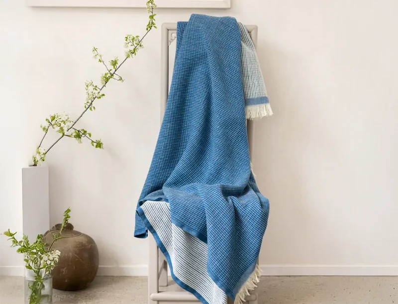 Plaid Laine mérinos - EMPREINTES