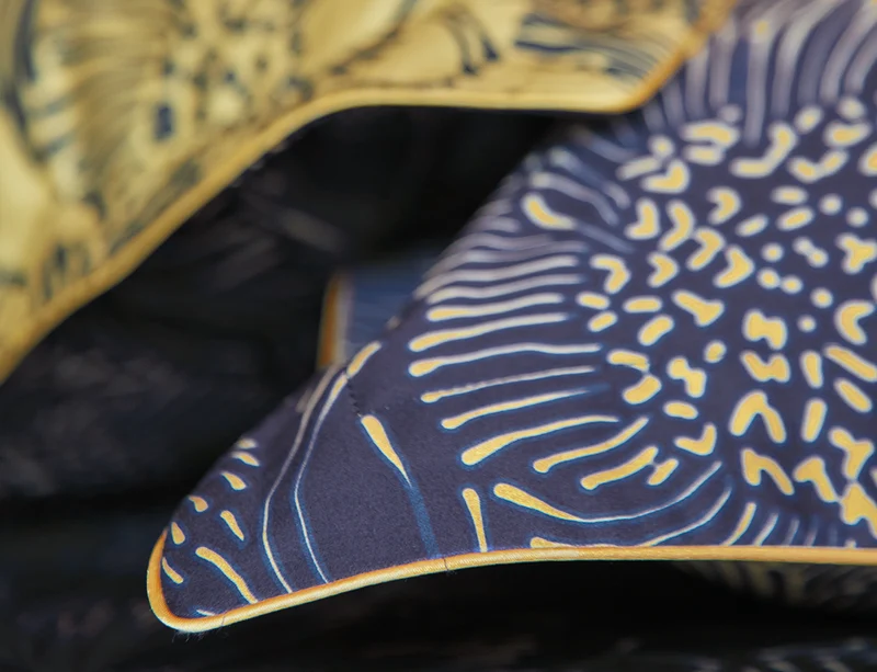 ELIXIR Indigo - Satin de coton
