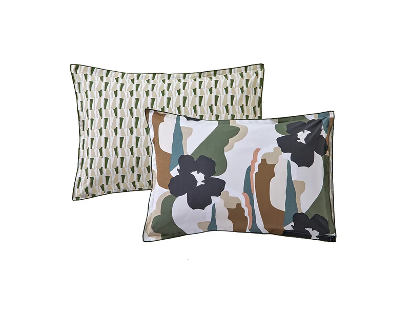Taie d'oreiller Percale de coton - POP Bronze