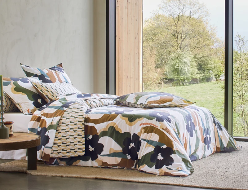 Taie d'oreiller Percale de coton - POP Bronze