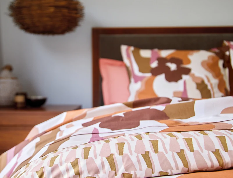 POP Terra cota - Percale de coton