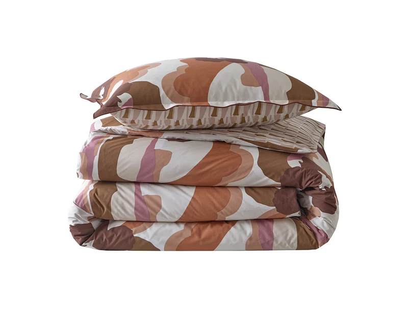 POP Terra cota - Percale de coton