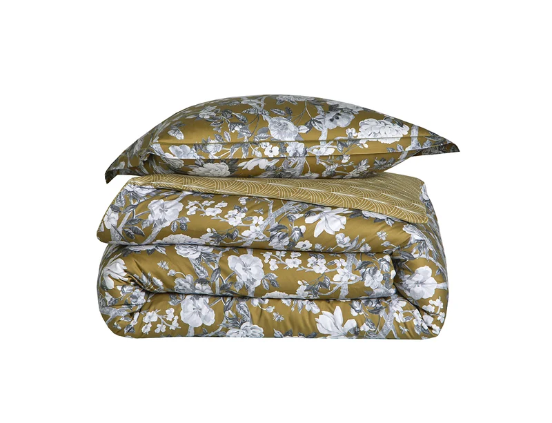 IMPERIAL Olive - Satin de coton