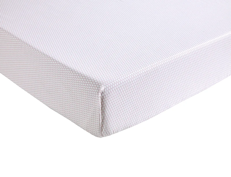 PROMENADE Bois de Rose - Percale de coton