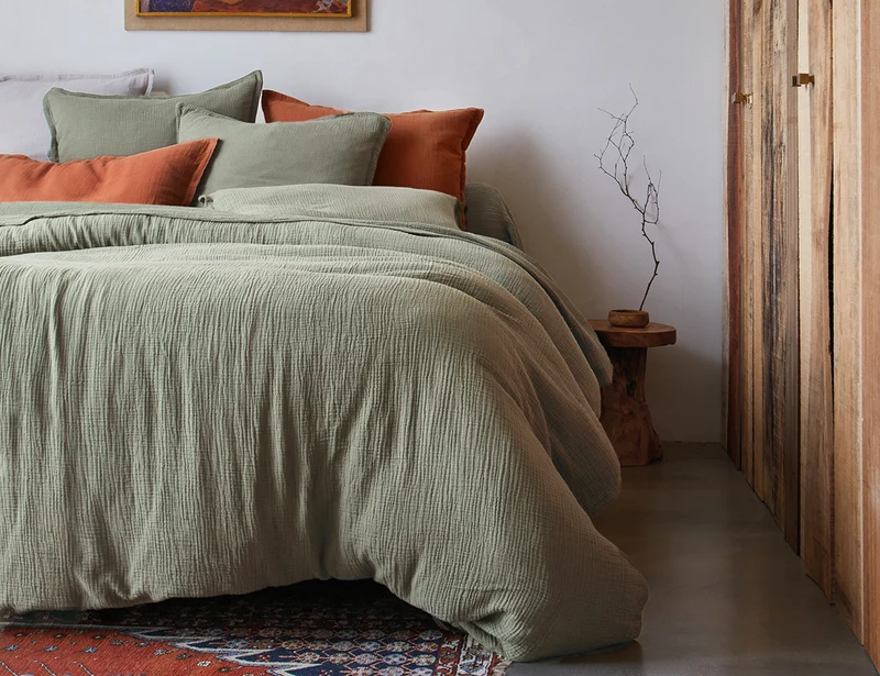 Taie de traversin Gaze de coton - COSY Toundra