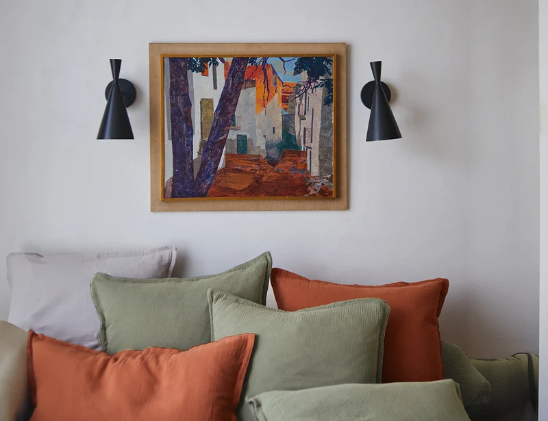 Taie d'oreiller Gaze de coton - COSY Toundra