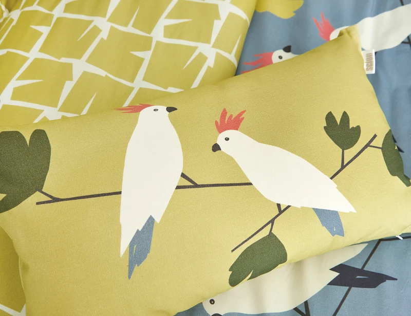 Coussins - BIRDS Lime