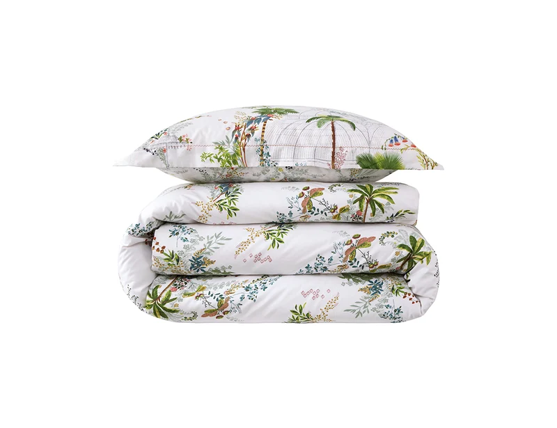 Housse de couette Batiste de coton - JARDINS