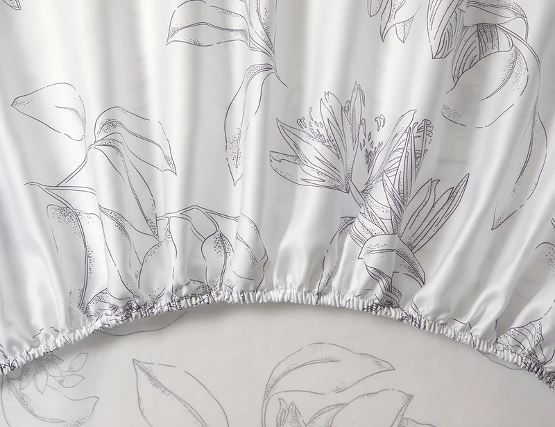 Drap housse Satin de coton - PARFUM