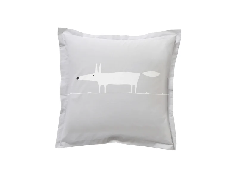 MR FOX Gris - Percale de coton