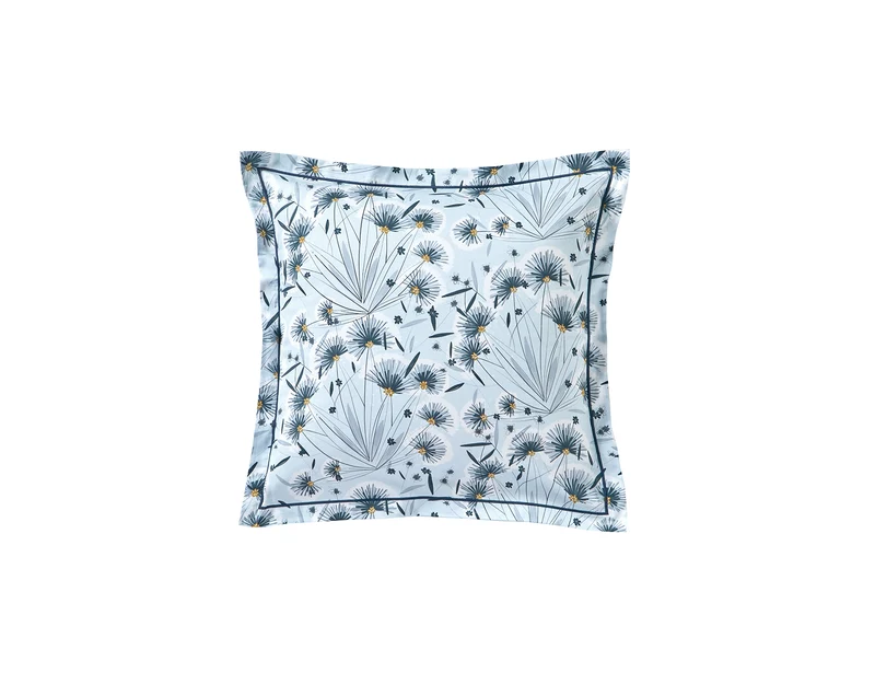 FLOREA Bleu Céleste - Satin de coton