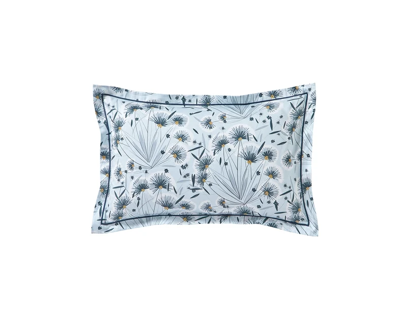 FLOREA Bleu Céleste - Satin de coton