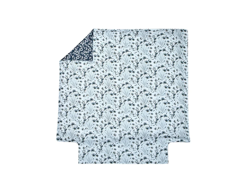 FLOREA Bleu Céleste - Satin de coton