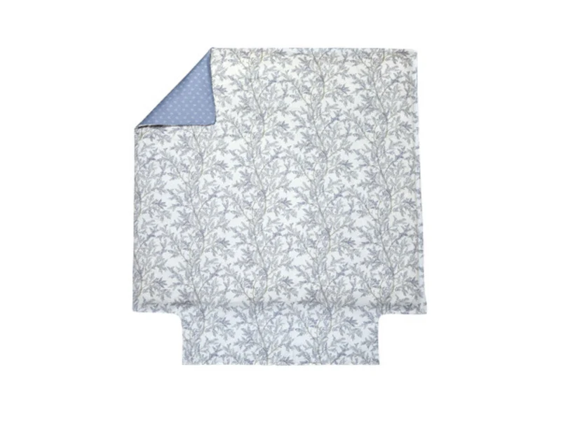 BROCELIANDE Cobalt - Satin de coton