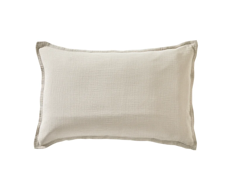 Taie d'oreiller Gaze de coton - COSY Désert