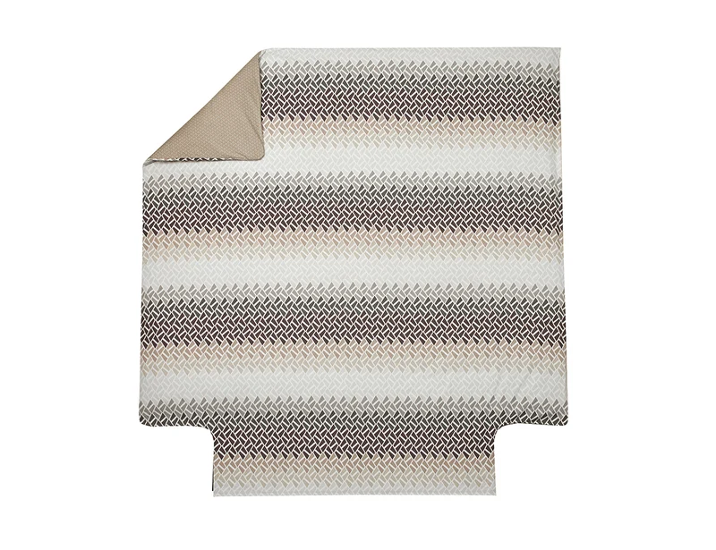 NUANCES Grenat - Percale de coton