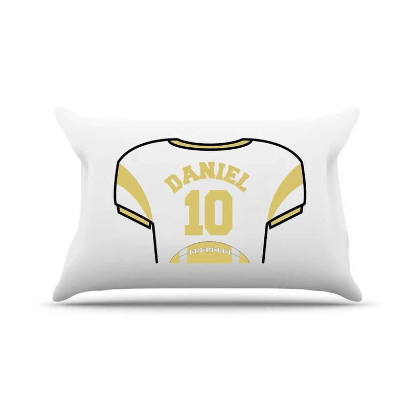 Kids Jersey Personalized Pillow Case