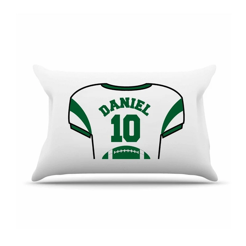 Kids Jersey Personalized Pillow Case