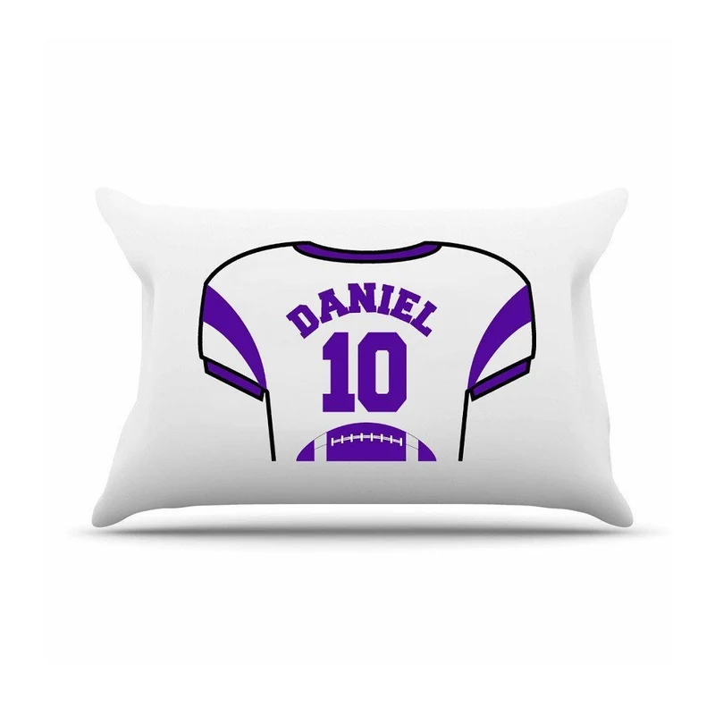 Kids Jersey Personalized Pillow Case