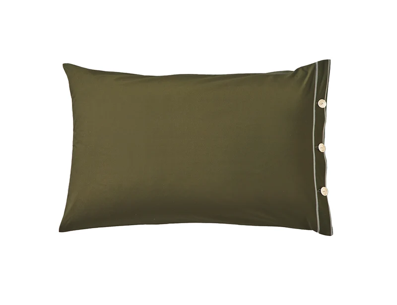 TANDEM Mousse/Neige - Percale de coton bio