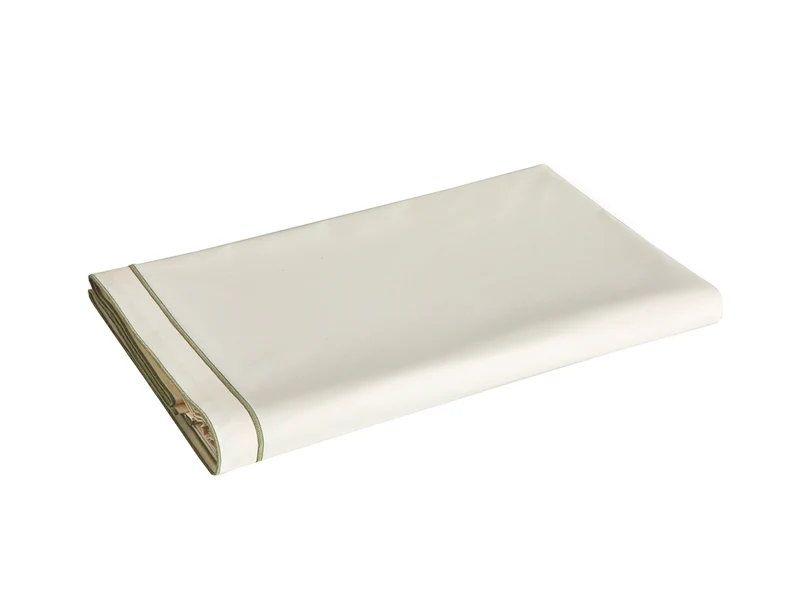 TANDEM Mousse/Neige - Percale de coton bio