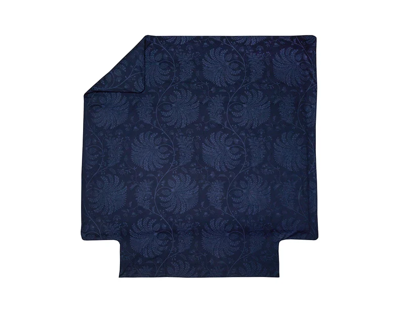 PALMYRE Bleu Nuit - Satin Jacquard