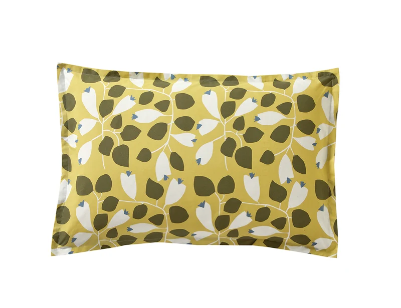 GARDEN Lime - Percale de coton