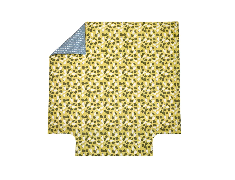 GARDEN Lime - Percale de coton