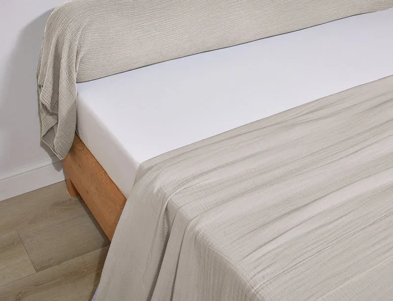 Drap plat Gaze de coton - COSY Désert