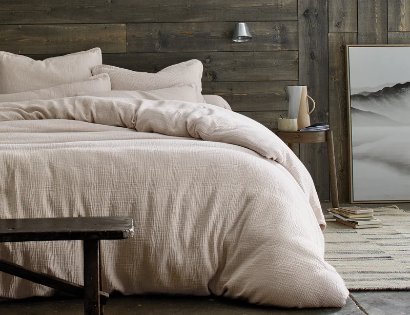 Drap plat Gaze de coton - COSY Désert