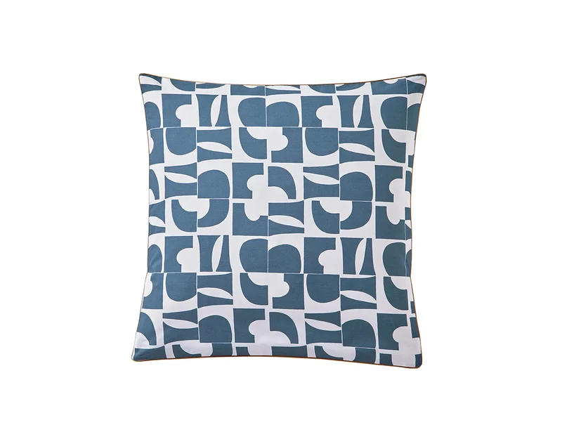 CRAFT Bleu Paon - Percale de coton